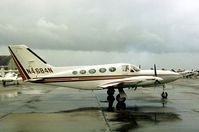 N4684N @ HRL - Cessna 414 Chancellor III at Harlingen during the 1978 Confederate Air Force Airshow. - by Peter Nicholson