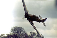 FT229 - AT-16 Harvard IIB of the Shuttleworth Collection flown at their 1972 Open Day at Old Warden. - by Peter Nicholson