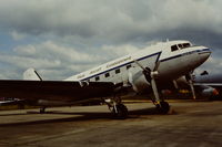 ZA947 @ EGVI - Douglas Dakota operated by the MOD (Royal Aircraft Establishment) and marked Portpatrick Princess. Photographed at the IAT at RAF Greenham Common in 1981. Previously carried the incorrect tail number KG661 in the 1970's. Now operated by the BBMF. - by Roger Winser