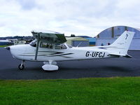 G-UFCJ @ EGAD - Ulster Flying Club Cessna 172S Skyhawk - by Chris Hall