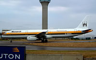 G-MARA @ EGGW - Airbus A321-231 [0983] (Monarch Airlines) Luton~G 28/08/2003 in earlier scheme. - by Ray Barber