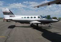 N5ZT @ KAXN - Cessna 414 Chancellor on the line.