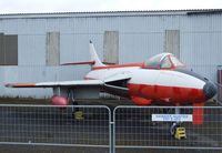 E-424 @ X3DT - Hawker Hunter F51 at the AeroVenture, Doncaster - by Ingo Warnecke