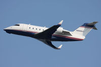 N888AZ @ ORF - MARI LLC's 1984 Canadair Challenger 601 N888AZ climbing out from RWY 5 en route to St. Paul Holman Field (KSTP).
