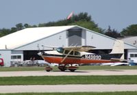 N4989D @ KOSH - Cessna 182A - by Mark Pasqualino