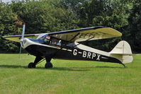 G-BRPX - 1945 Taylorcraft Aviation Corporation TAYLORCRAFT BC12D, c/n: 6462 at 2010 Stoke Golding Stakeout - by Terry Fletcher