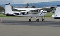 N3694D @ KRHV - 1956 Cessna 172 still active @ KRHV - by Steve Nation