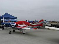 N948JT @ NTD - 2000 Thompson LANCAIR T360, Lycoming IO-360 with flamboyant patriotic paint finish. - by Doug Robertson