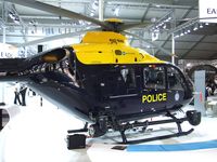 G-POLA @ EGLF - Eurocopter EC135P2 of the West Midlands Police at Farnborough International 2010 - by Ingo Warnecke