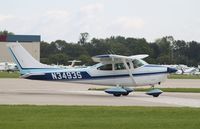 N3493S @ KOSH - Cessna 182H - by Mark Pasqualino