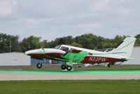 N22PW @ KOSH - Piper PA-34-200T - by Mark Pasqualino
