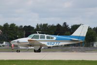 N527T @ KOSH - Beech B55 - by Mark Pasqualino