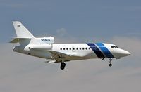 N58CG @ KPHL - Falcon 900 on final for 9R at PHL - by TangoPapaMike