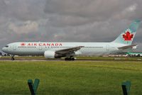 C-GHPH @ EIDW - Air Canada lining up r/w 28 - by Robert Kearney