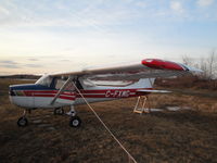 C-FXWG - Parked, engine less, in a field at Pintendre near Québec City.