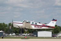 N136AF @ KOSH - Beech A36 - by Mark Pasqualino