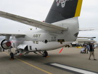 160147 @ NTD - Lockheed S-3B VIKING of VX-30 VIKINGS, two General Electric TF-34-GE-400B Turbofans 9,275 lb st each - by Doug Robertson