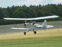 G-BYKS @ EGHP - LEOPOLDOFF JUST AIRBOURNE FROM RWY 03 AT POPHAM AUSTER FLY-IN - by BIKE PILOT