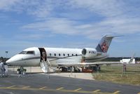 M-EMLI @ EGLF - Canadair (Bombardier) CL-600-2B16 Challenger 604 at Farnborough International 2010