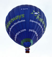 G-WAYS - LINDSTRAND HOT AIR BALLOONS LTD 
Type: LBL 105A 
Serial No.: 1307 
at 2010 Bristol Balloon Fiesta - by Terry Fletcher