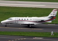 TC-DLZ @ EDDL - Cessna Citation 560XL Excel 560-5824
Dusseldorf 4th August 2010 - by Mark Giddens