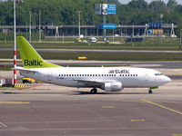 YL-BBD @ EHAM - Air Baltic - by Chris Hall