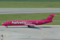HB-JVD @ LOWW - Helvetic Fokker 100 - by Dietmar Schreiber - VAP