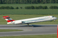 OE-LMN @ LOWW - Austrian Airlines MD87 - by Dietmar Schreiber - VAP