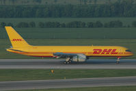 OO-DPO @ LOWW - European Air Transport Boeing 757-200 in DHL colors - by Dietmar Schreiber - VAP