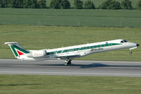I-EXML @ LOWW - Alitalia Express Embraer 145