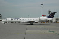D-ACIR @ LOWW - Cirrus Embraer 145 in Team Lufthansa colors
