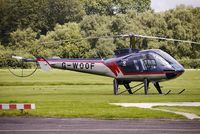 G-WOOF @ EGCB - 1998 Enstrom Helicopter Corporation ENSTROM 480, c/n: 5027 at Barton Helicopter Fly-In