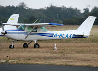 G-BLAX @ LFBH - Parked on the grass... - by Shunn311