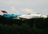 LX-LGL @ ELLX - Landing rwy 24 - by Shunn311