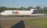 N213FE @ KMSP - FedEx 3-holer in line behind us for departure at MSP. - by Kreg Anderson