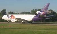 N40061 @ KMSP - FedEx DC-10 in the takeoff line at MSP.