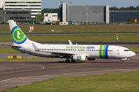 PH-HZN @ EHAM - Transavia Airlines - by Chris Hall