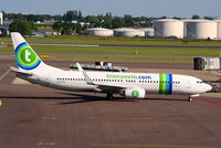 PH-HZN @ EHAM - Transavia Airlines - by Chris Hall