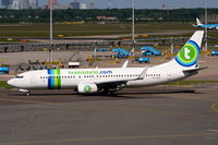 PH-HZE @ EHAM - Transavia Airlines - by Chris Hall