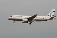 SX-DGB @ EBBR - Arrival of flight A3 620 to RWY 25L  (with Star Alliance)