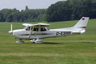 D-ESRR @ EBDT - This Cessna had its fixed prop replaced by a three bladed variable pitch prop. - by Joop de Groot