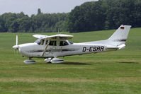 D-ESRR @ EBDT - This Cessna had its fixed prop replaced by a three bladed variable pitch prop.