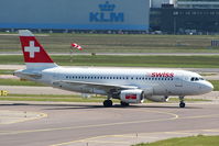 HB-IPS @ EHAM - Swiss International Air Lines - by Chris Hall