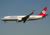 TC-JGR @ LEBL - Landing rwy 25R - by Shunn311