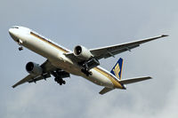 9V-SWB @ EGLL - Boeing 777-312ER [33377] (Singapore Airlines) Home~G 28/10/2009 - by Ray Barber