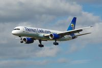 G-FCLJ @ EGSH - Landing at Norwich. - by Graham Reeve