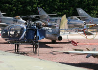 145 - French Police SE.3130 Alouette II Preserved inside Savigny-les-Beaune Museum - by Shunn311