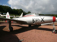 A-057 - Denmark Air Force F-84G preserved inside Savigny-les-Beaune Museum... - by Shunn311