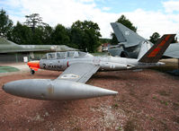 2 - S/n 2 - French Navy Fouga Zephyr preserved inside Savigny-les-Beaune Museum... - by Shunn311