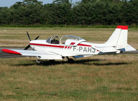 F-PARJ @ LFSH - Parked near the glider hangar... - by Shunn311